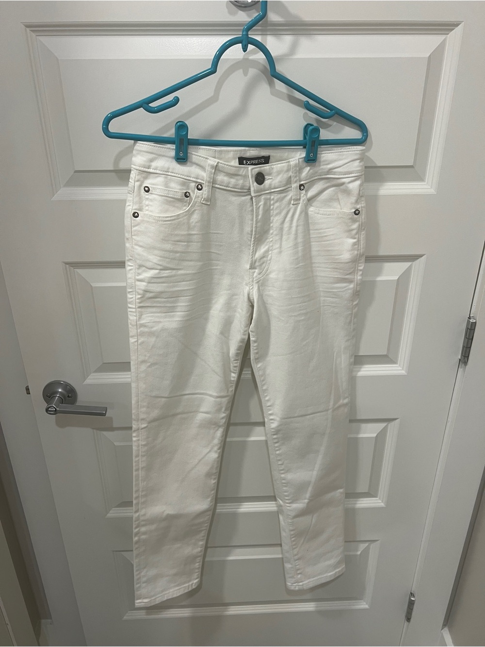 Express White Slim Jeans - Men's